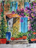 Load image into Gallery viewer, French Blue Door By Deborah Wolfe - Portrait