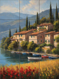 Load image into Gallery viewer, Village on the Water By Aurora Imogen - Portrait