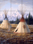 Load image into Gallery viewer, Cheyenne Village By The Hautman Brothers - Portrait