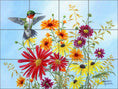 Load image into Gallery viewer, Hummingbird Bouquet By Abraham Hunter - Landscape