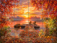 Load image into Gallery viewer, Tennessee River Sunset By Abraham Hunter - Landscape