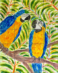 Load image into Gallery viewer, Parrots in Conversation By Becki Thomas - Portrait