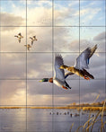 Load image into Gallery viewer, Sundown at Delta Marsh By The Hautman Brothers - Landscape