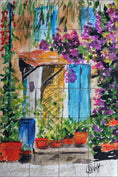 Load image into Gallery viewer, French Blue Door By Deborah Wolfe - Portrait