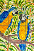 Load image into Gallery viewer, Parrots in Conversation By Becki Thomas - Portrait