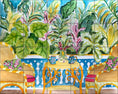 Load image into Gallery viewer, Coffee in the Garden By Becki Thomas - Landscape