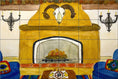 Load image into Gallery viewer, La Fonda Fireplace By Becki Thomas - Landscape
