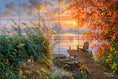 Load image into Gallery viewer, Lakeside Rest By Abraham Hunter - Landscape