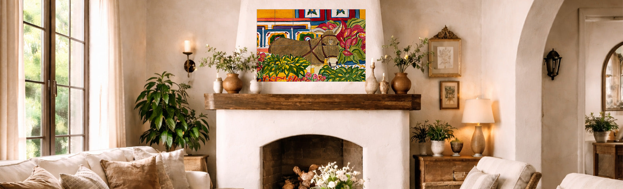Spanish or Mediterranean Style Murals