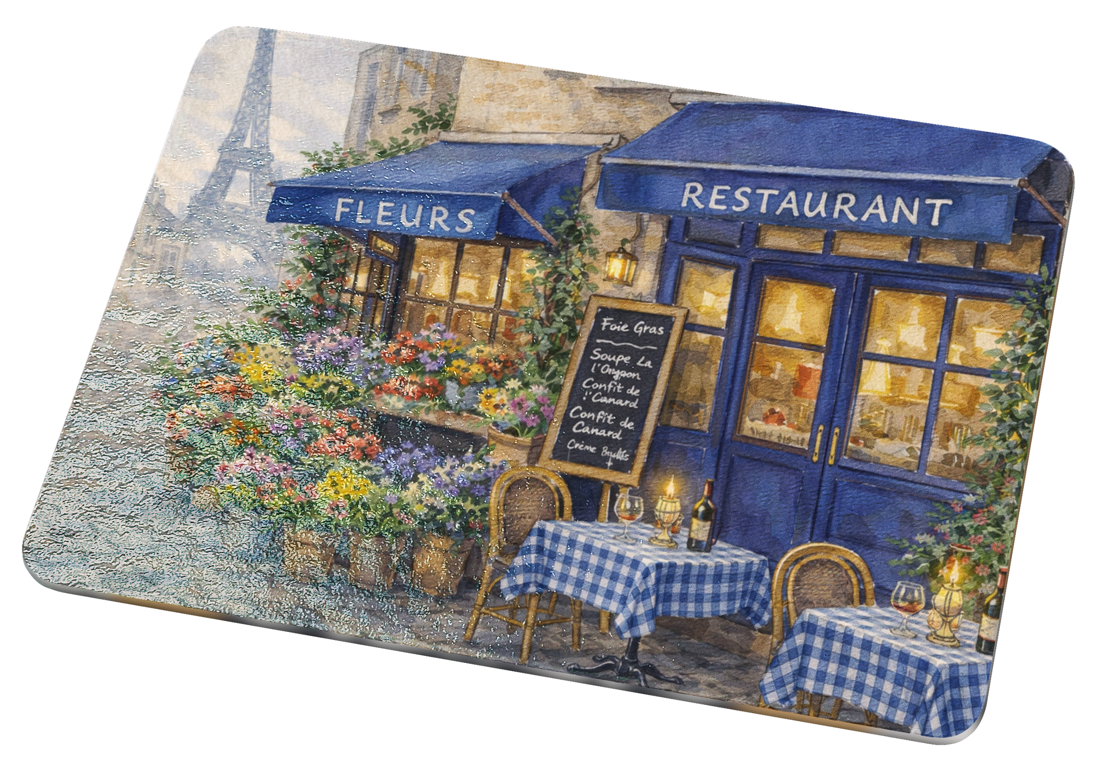 Paris Restaurant Cutting Board