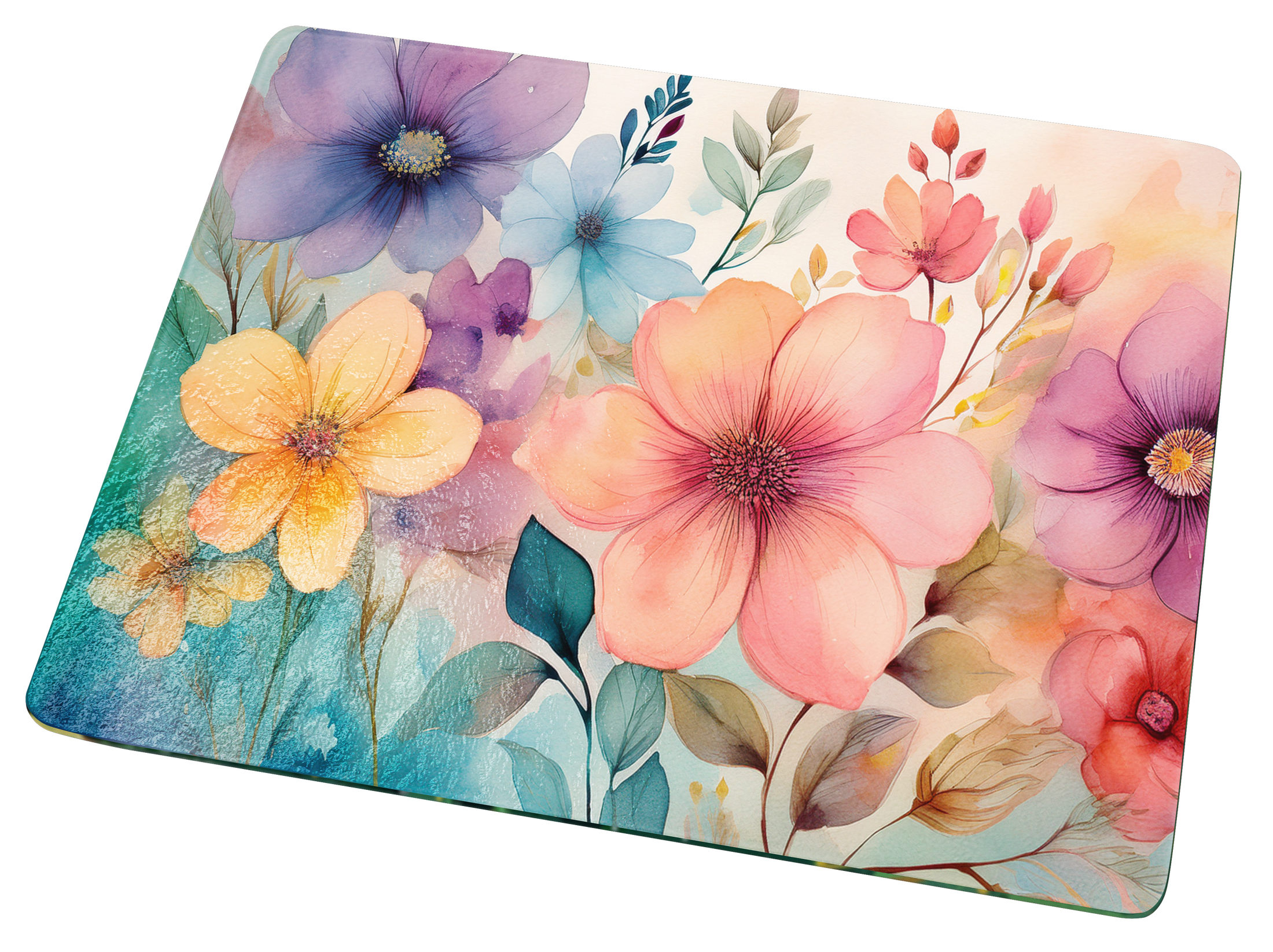 Watercolor Wildflowers 2 - Cutting Boards