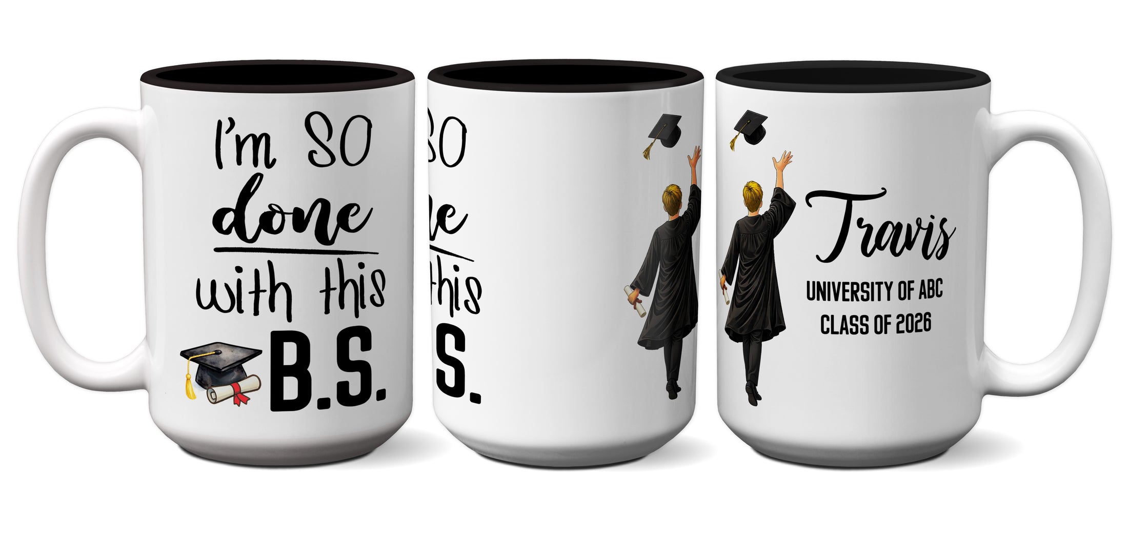 Custom College Graduation Mug