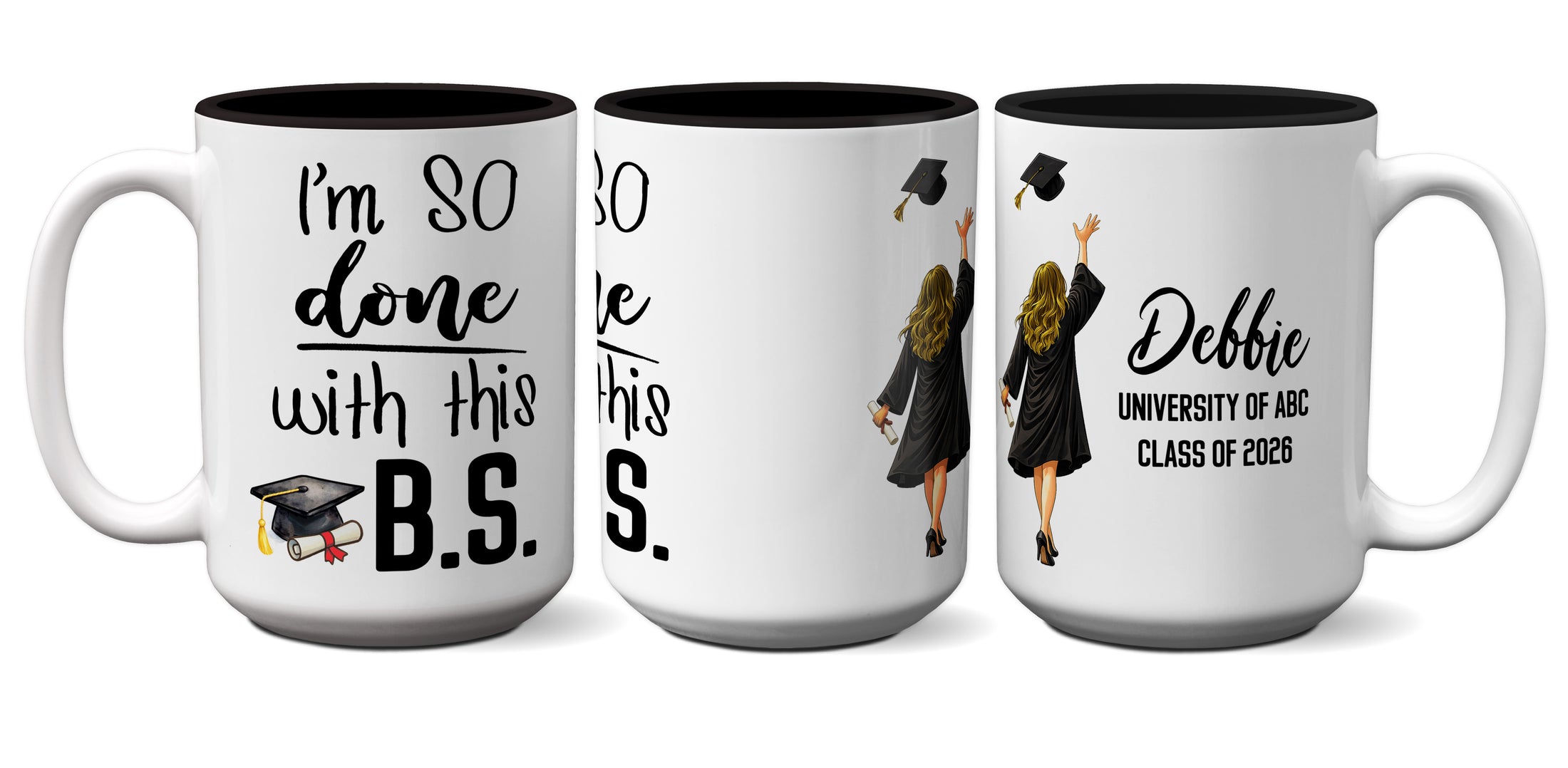 Custom College Graduation Mug