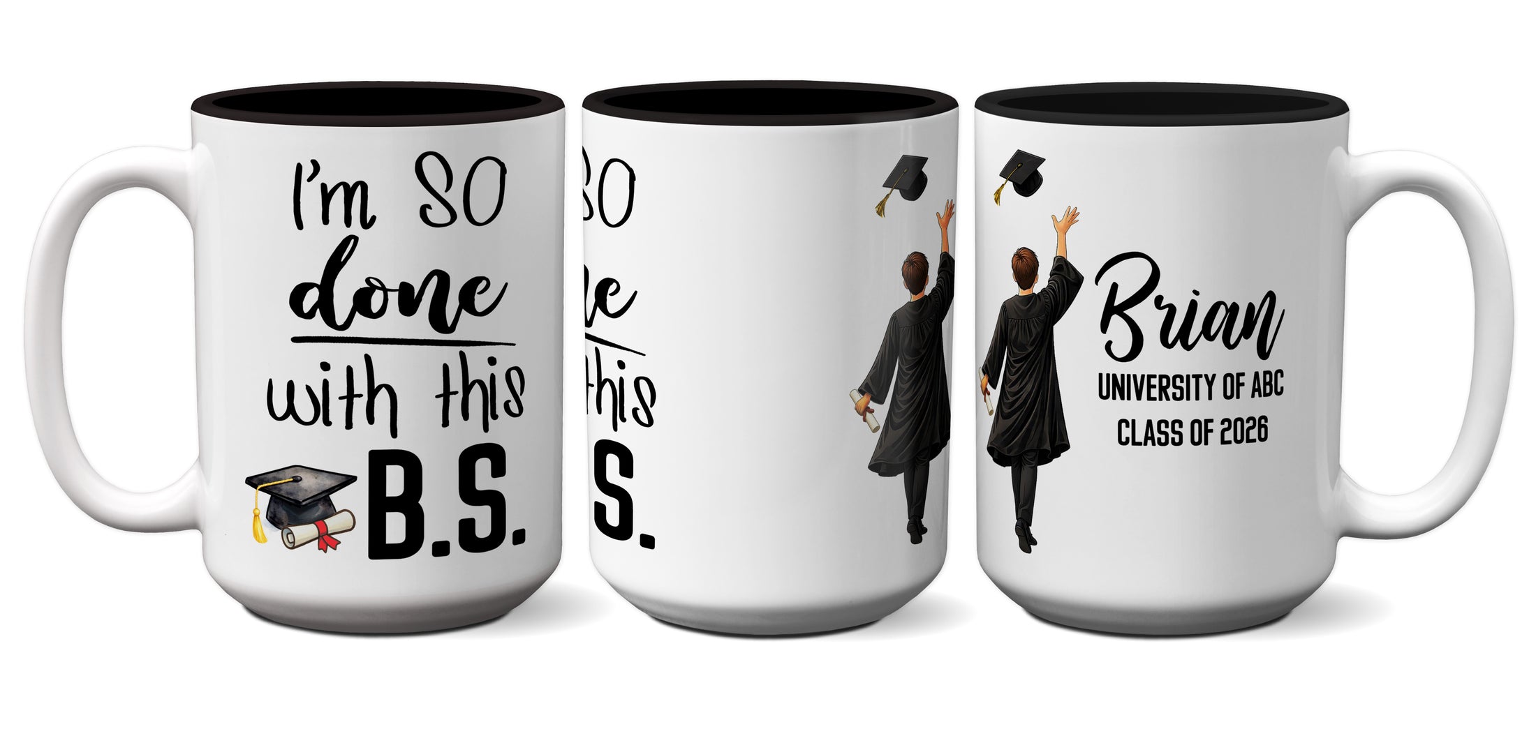 Custom College Graduation Mug