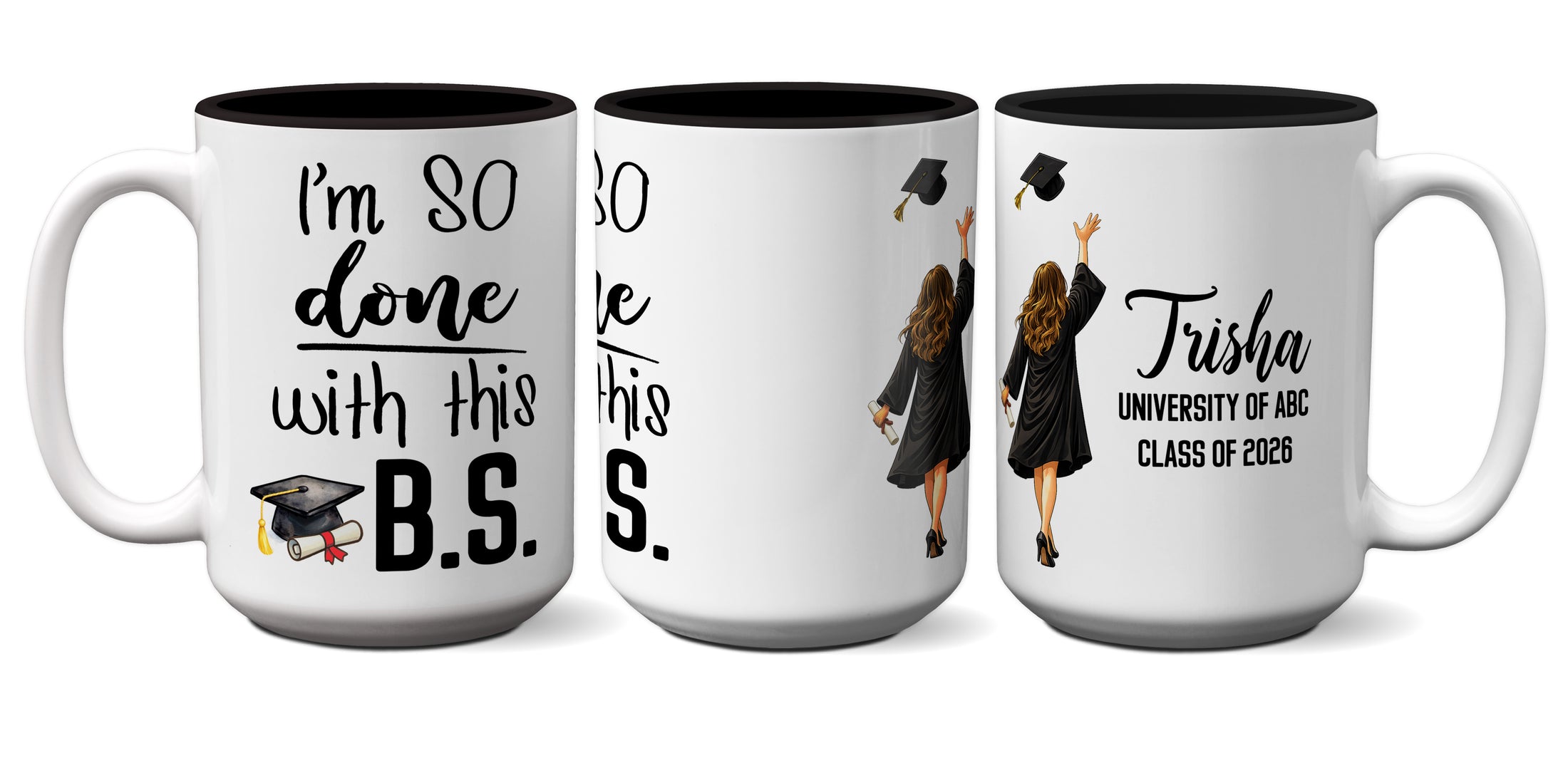 Custom College Graduation Mug