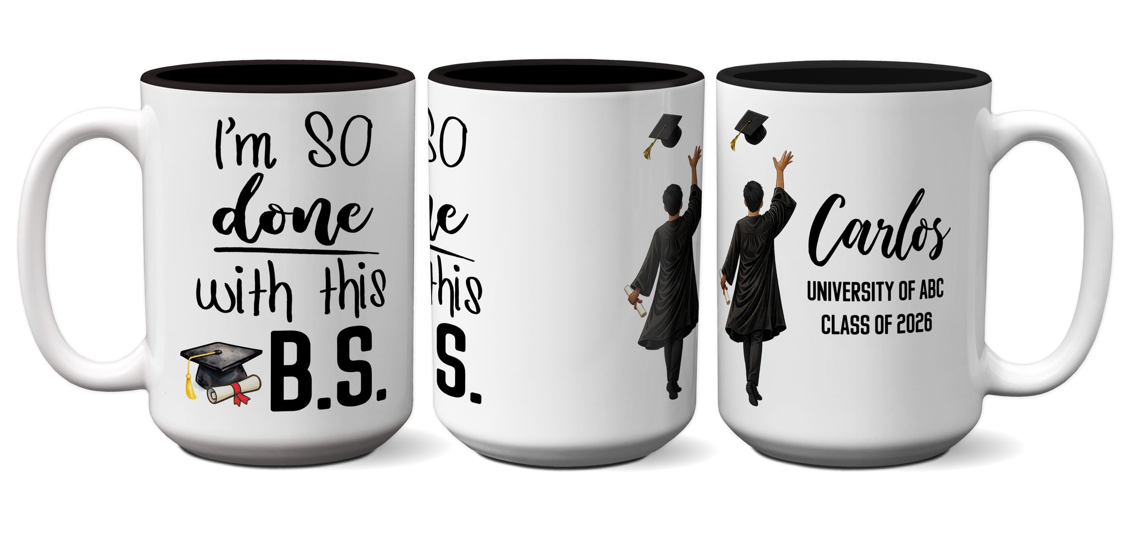 Custom College Graduation Mug