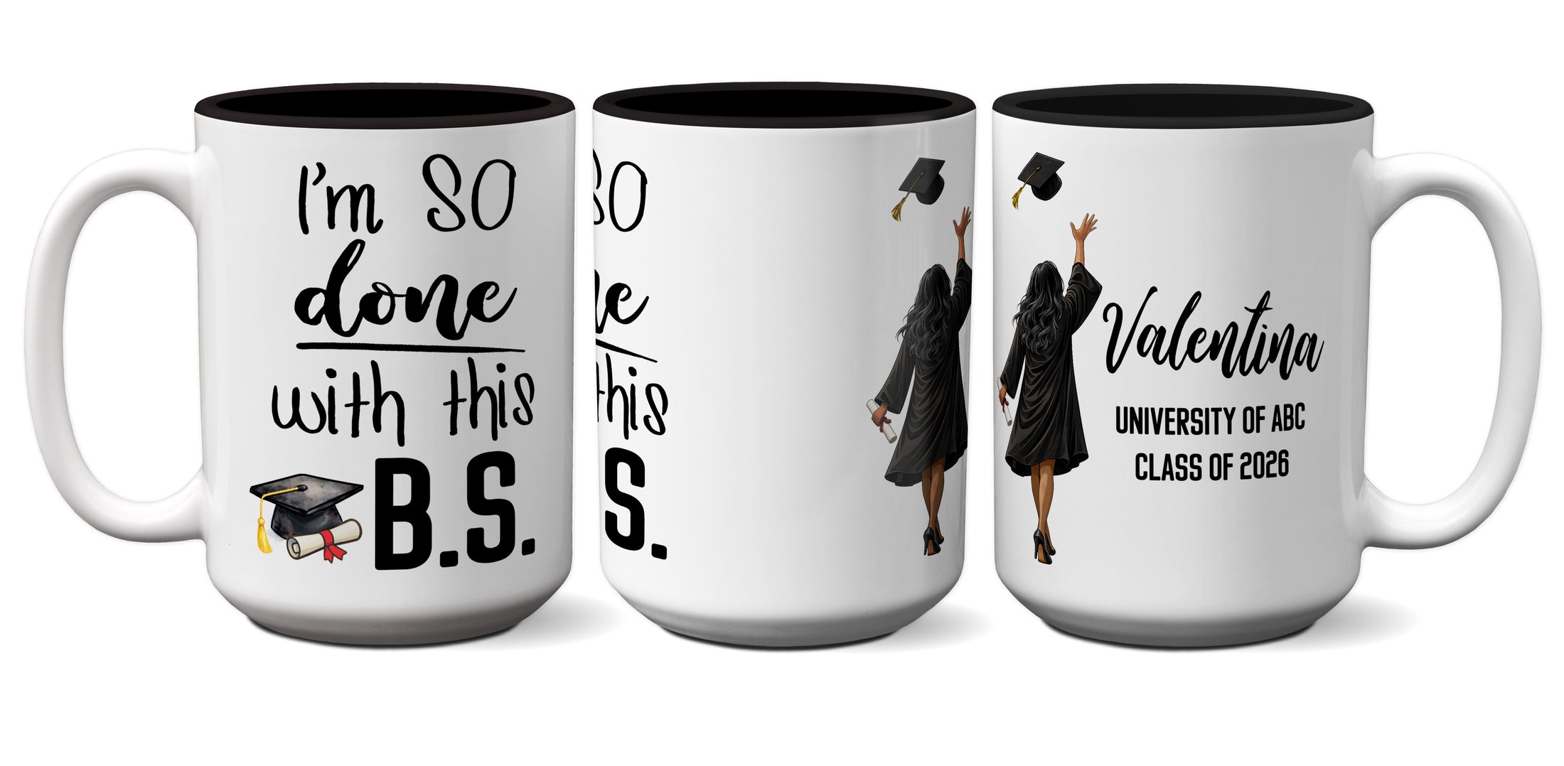 Custom College Graduation Mug