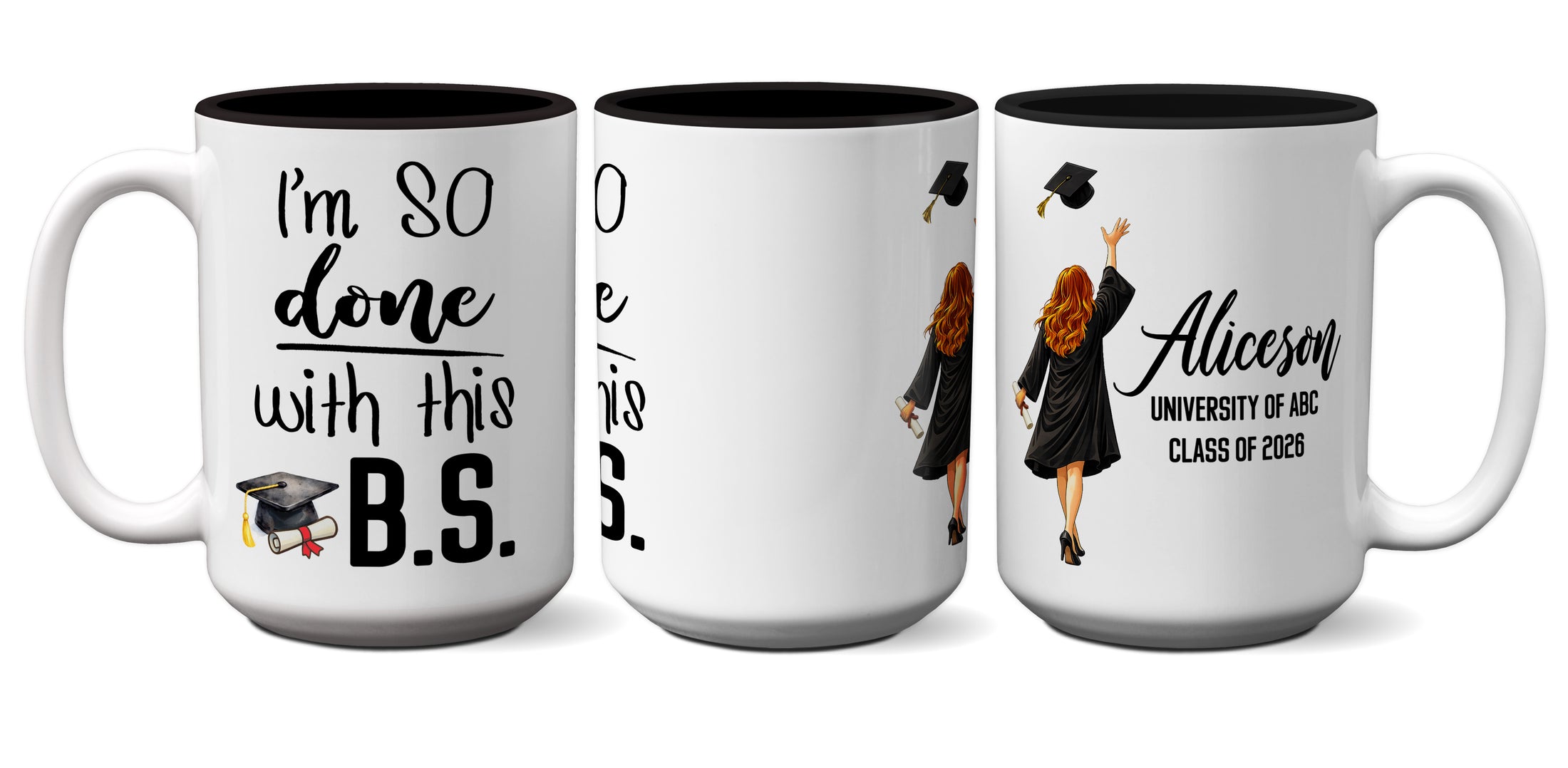 Custom College Graduation Mug