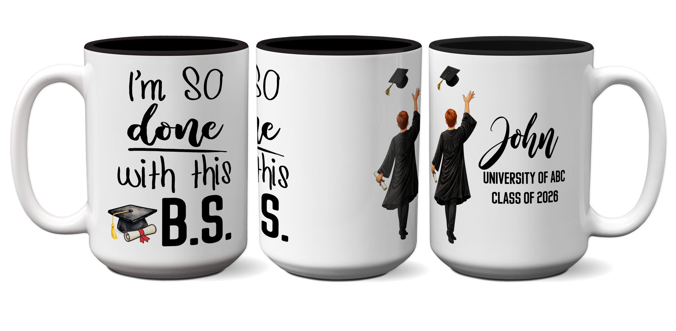 Custom College Graduation Mug