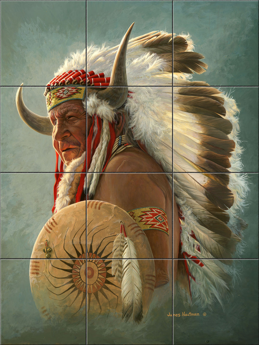 Indian Portrait by The Hautman Brothers - Portrait