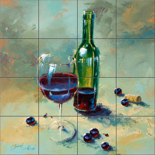 A Glass Half Full by Darrell Bush - Square