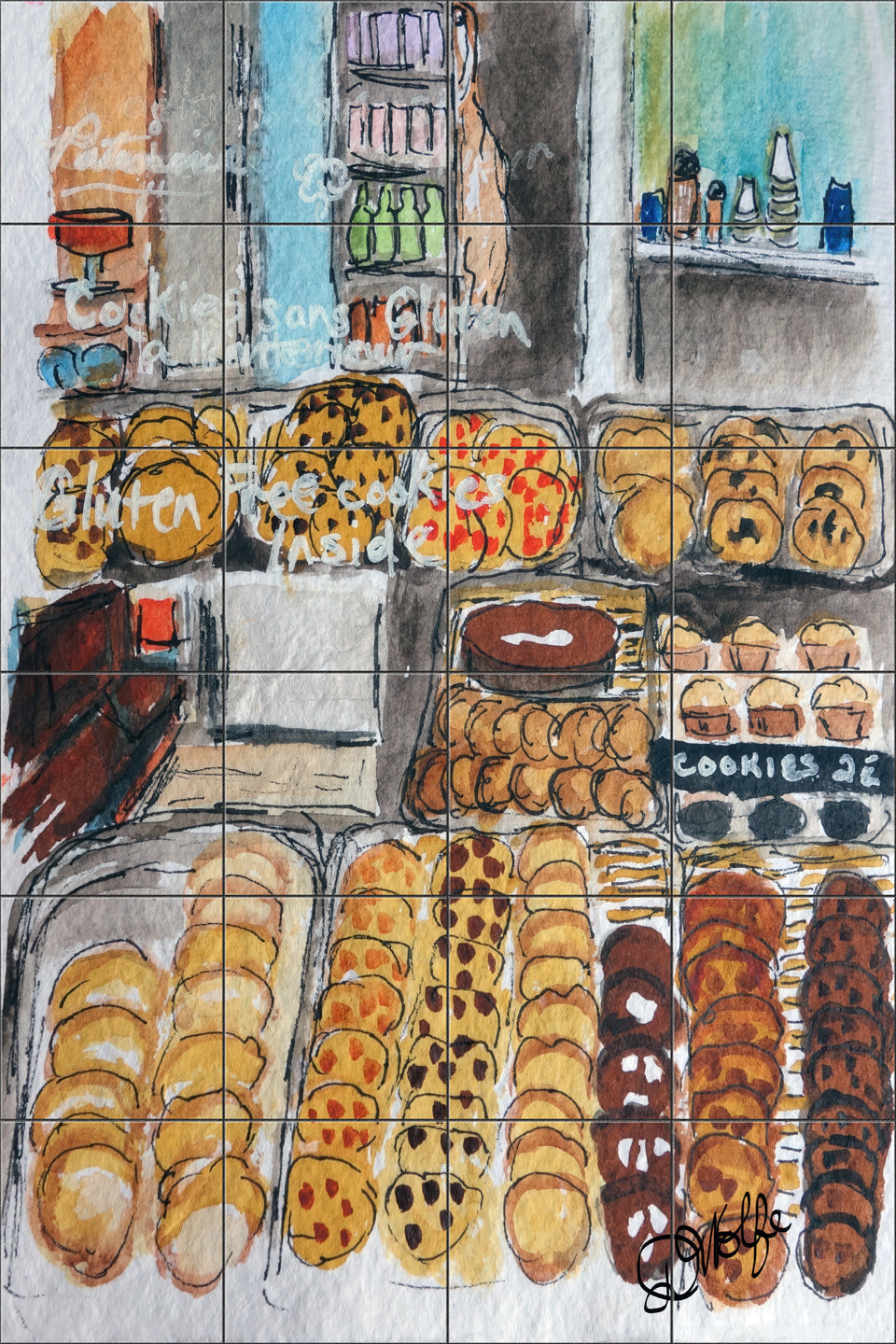 French Cookies By Deborah Wolfe  - Portrait