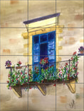 Load image into Gallery viewer, Provencal Balcony By Deborah Wolfe - Portrait
