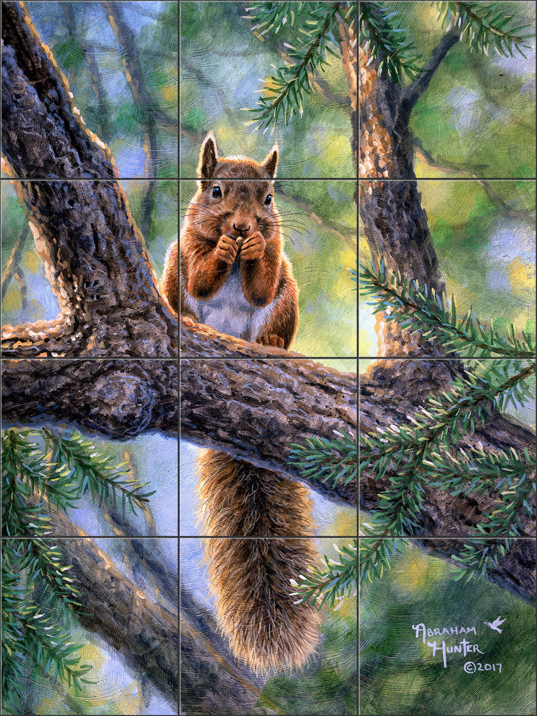 Lunch Break By Abraham Hunter - Portrait