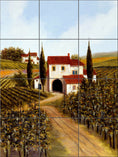 Load image into Gallery viewer, Vineyard In Tuscany By H. Hargrove - Portrait
