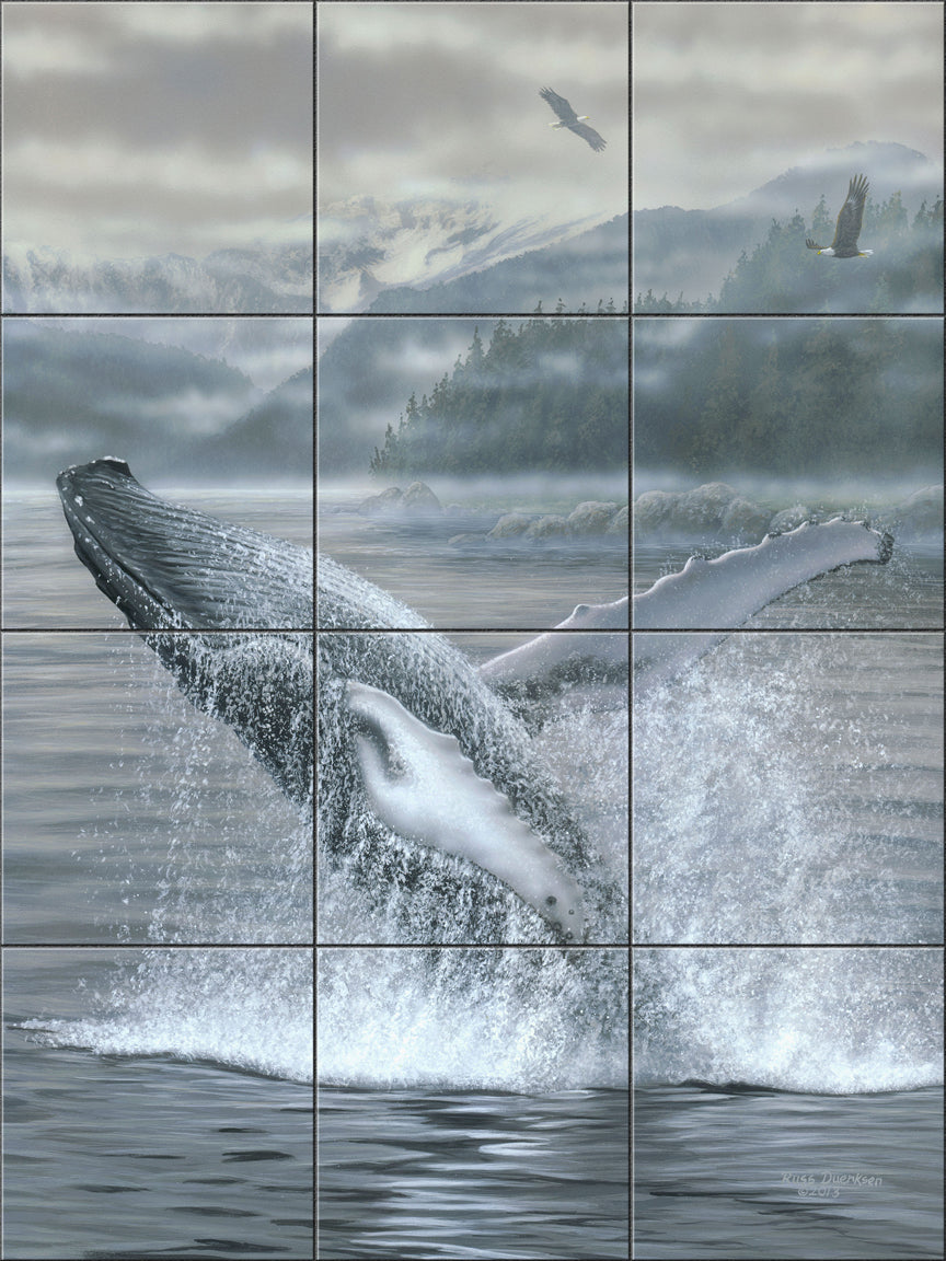 Off The Coast By Russ Duerksen - Portrait