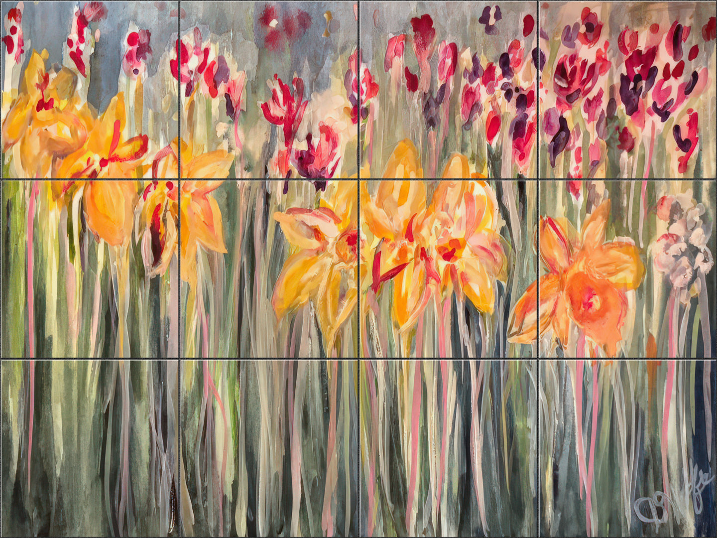 Daffodillian by Deborah Wolfe  - Landscape
