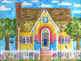Load image into Gallery viewer, Robin's Yellow House By Becki Thomas - Landscape
