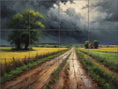 Load image into Gallery viewer, Stormbound Road By Aurora Imogen - Landscape
