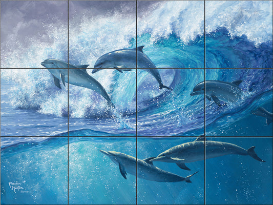 Keep on Swimming by Abraham Hunter - Landscape