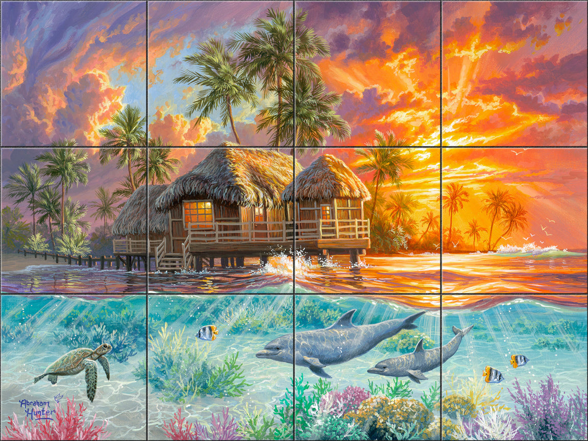 Weekend In Paradise By Abraham Hunter - Landscape
