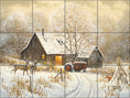 Load image into Gallery viewer, Winter Visitors By Abraham Hunter - Landscape
