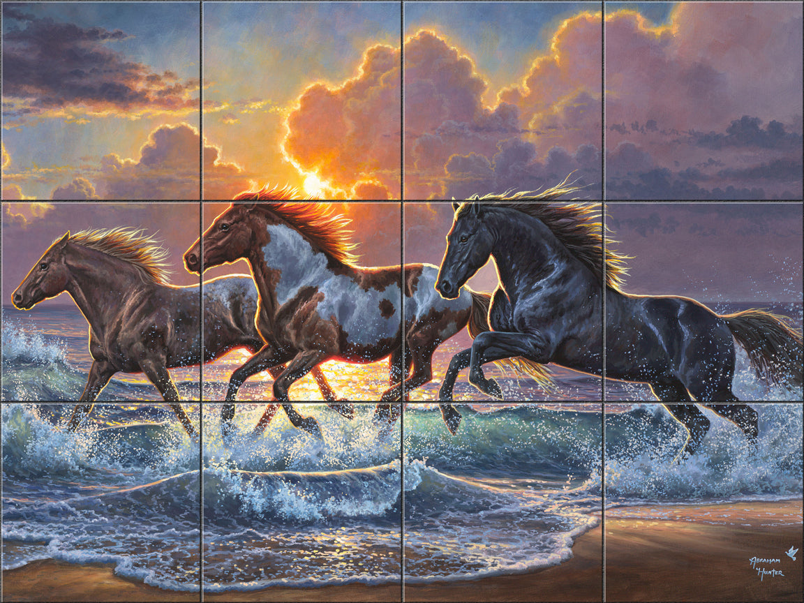 Against the Wind By Abraham Hunter - Landscape