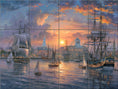 Load image into Gallery viewer, Charleston Harbor By Abraham Hunter - Landscape
