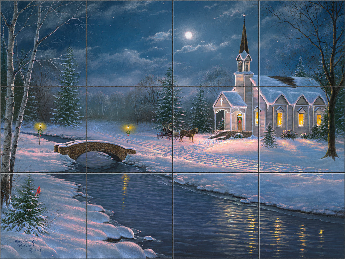 Peace on Earth Path By Abraham Hunter - Landscape