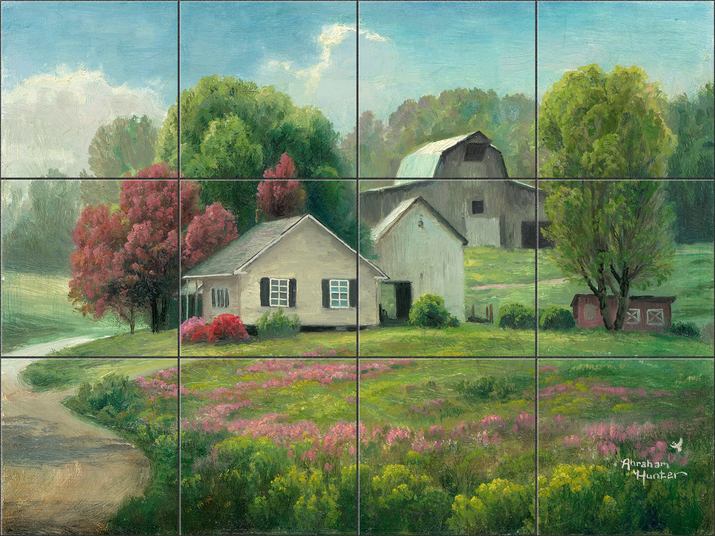 Jefferson County Farm By Abraham Hunter - Landscape