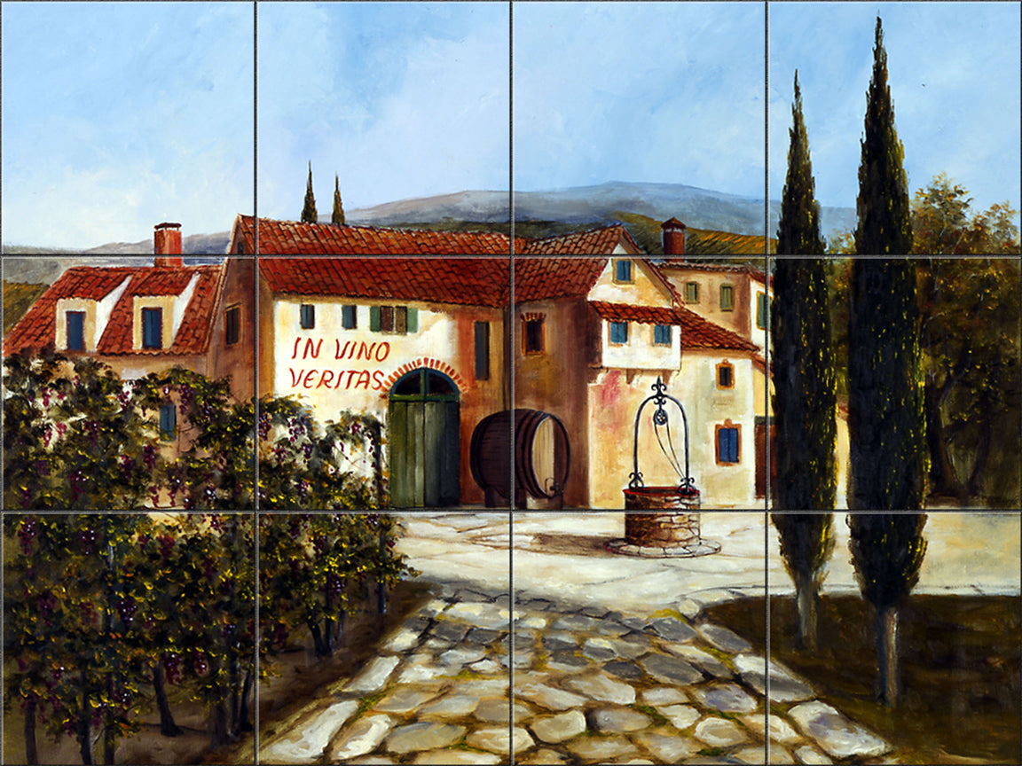 In Vino Verita By H. Hargrove - Landscape