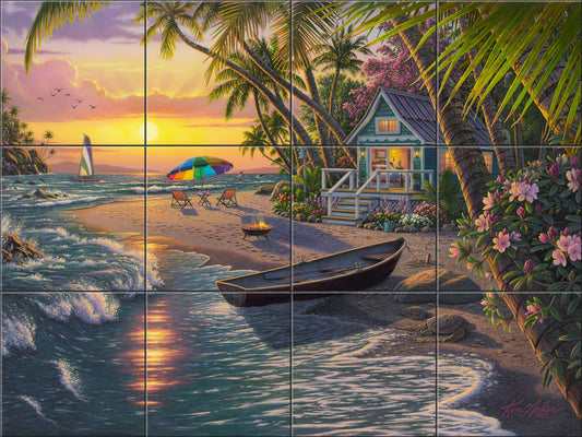 Sunset Beach by Kim Norlien - Landscape