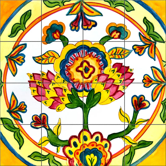 Portugeas Plate 2 By Becki Thomas - Square
