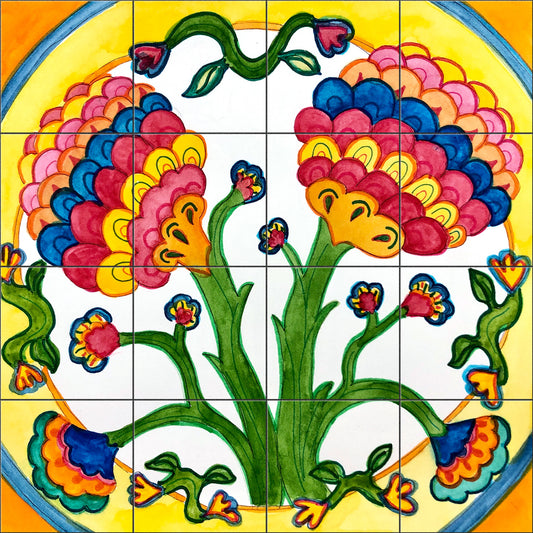 Portugeas Plate 1 By Becki Thomas - Square