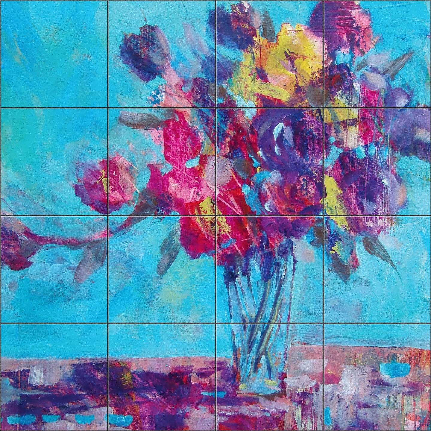 Spring Flower By Susan Schmitt - Square