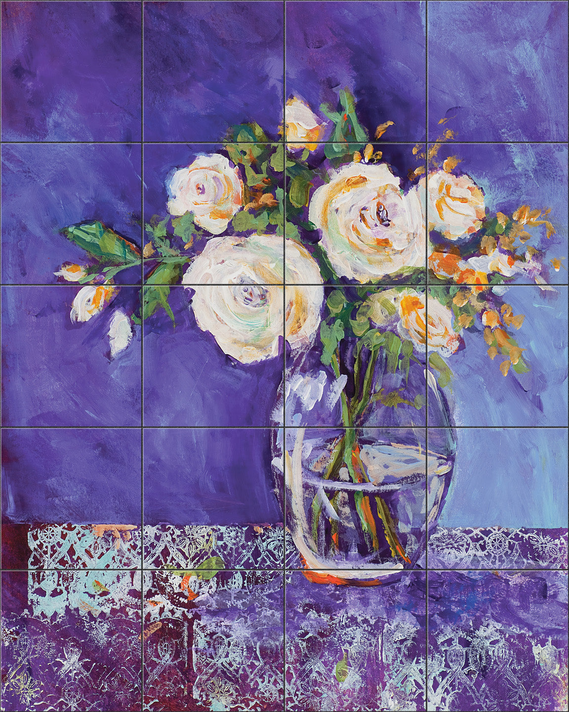 Evening Bouquet By Susan Schmitt - Portrait