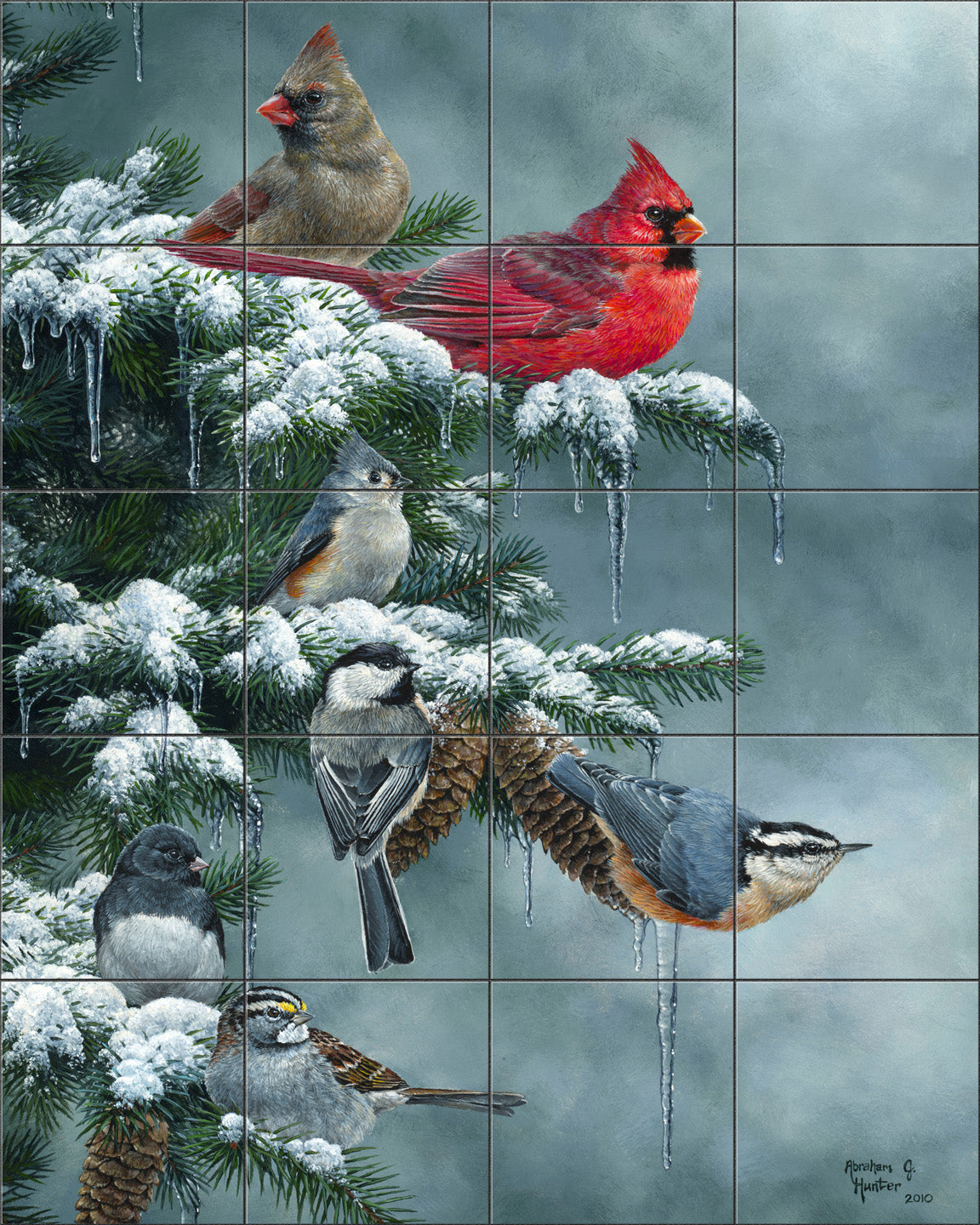 Tidings of Comfort & Joy By Abraham Hunter - Portrait