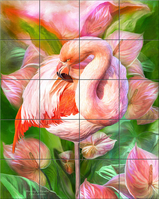 Blooming in Paradise By Heather B Picquelle - Portrait