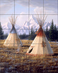 Load image into Gallery viewer, Cheyenne Village By The Hautman Brothers - Portrait
