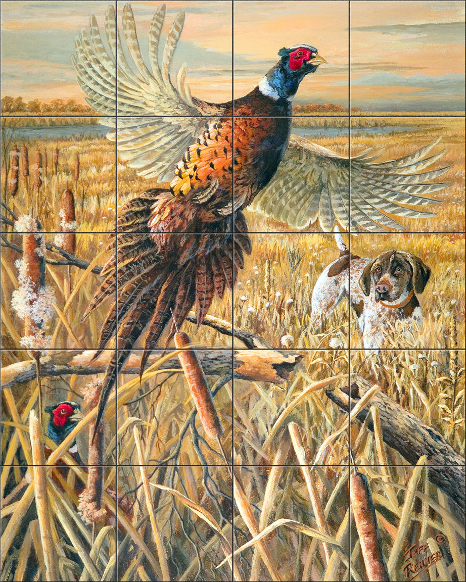 Early Flush by Jeff Renner - Portrait